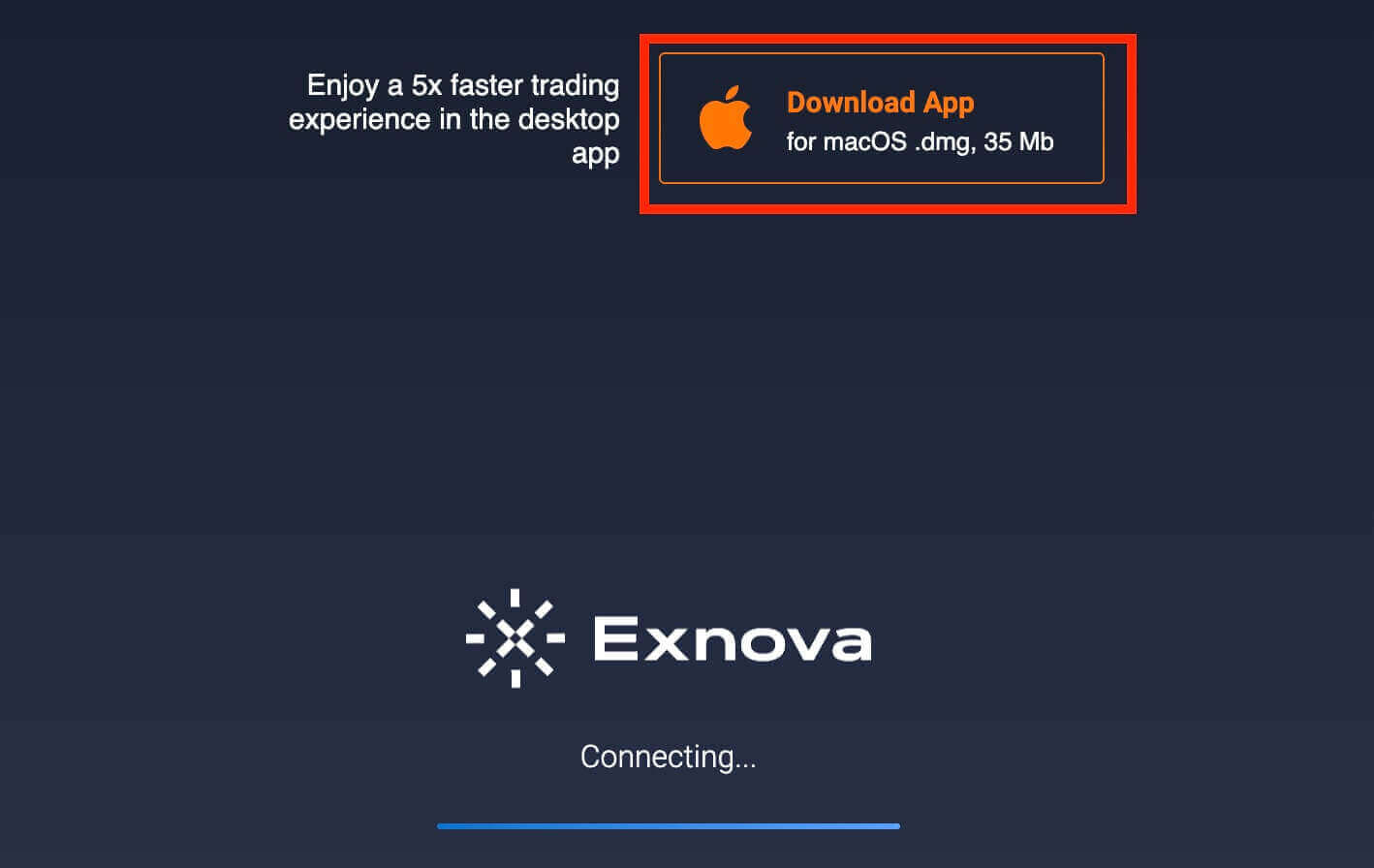 Baixe e instale o aplicativo Exnova no laptop/PC (Windows, macOS)