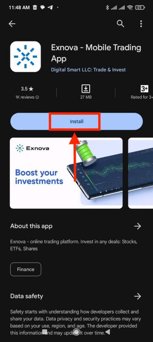 Descargue e instale la aplicación móvil Exnova en Android e iOS Descargue e instale la aplicación móvil Exnova en Android e iOS