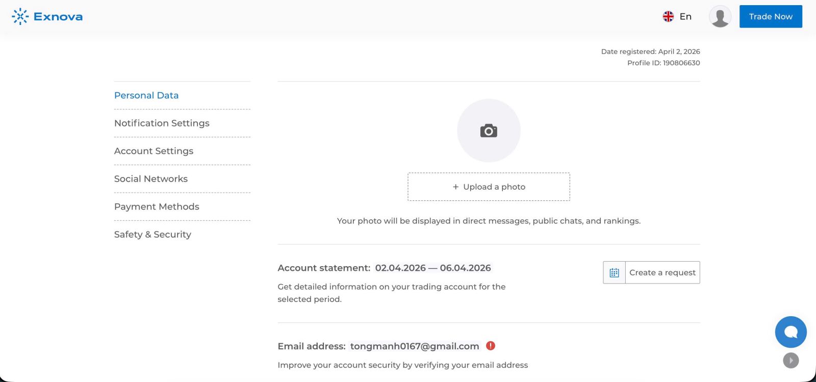 Verificación de cuenta Exnova: cómo completar KYC paso a paso Verificación de cuenta Exnova: cómo completar KYC paso a paso
