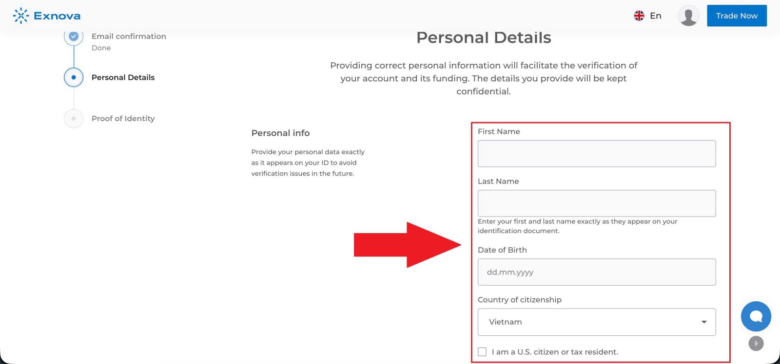 Verificación de cuenta Exnova: cómo completar KYC paso a paso Verificación de cuenta Exnova: cómo completar KYC paso a paso