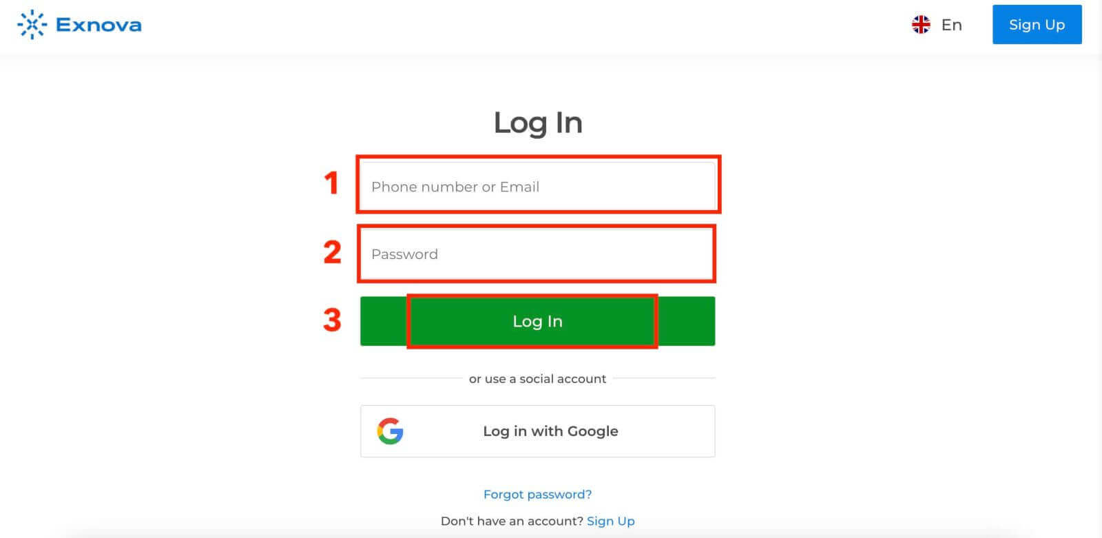 Exnova Sign in and Withdrawal: Steps & Processing Times