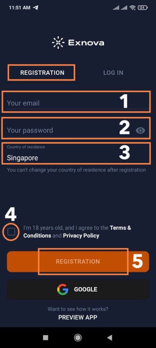 เปิดบัญชีทดลองบน Exnova — การตั้งค่าด่วนและการซื้อขายทดลอง