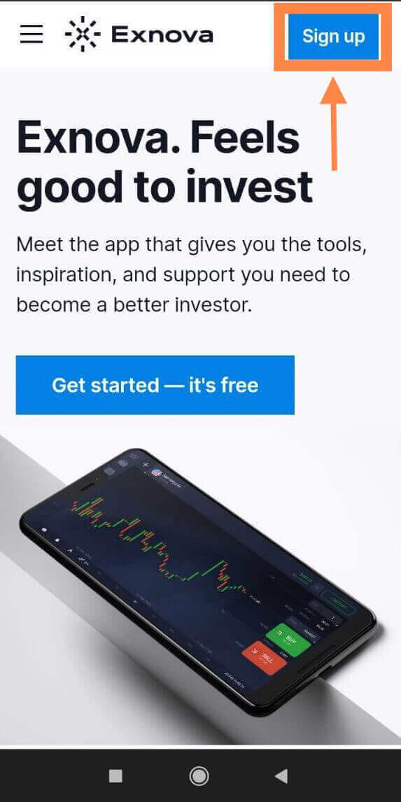 เปิดบัญชีทดลองบน Exnova — การตั้งค่าด่วนและการซื้อขายทดลอง