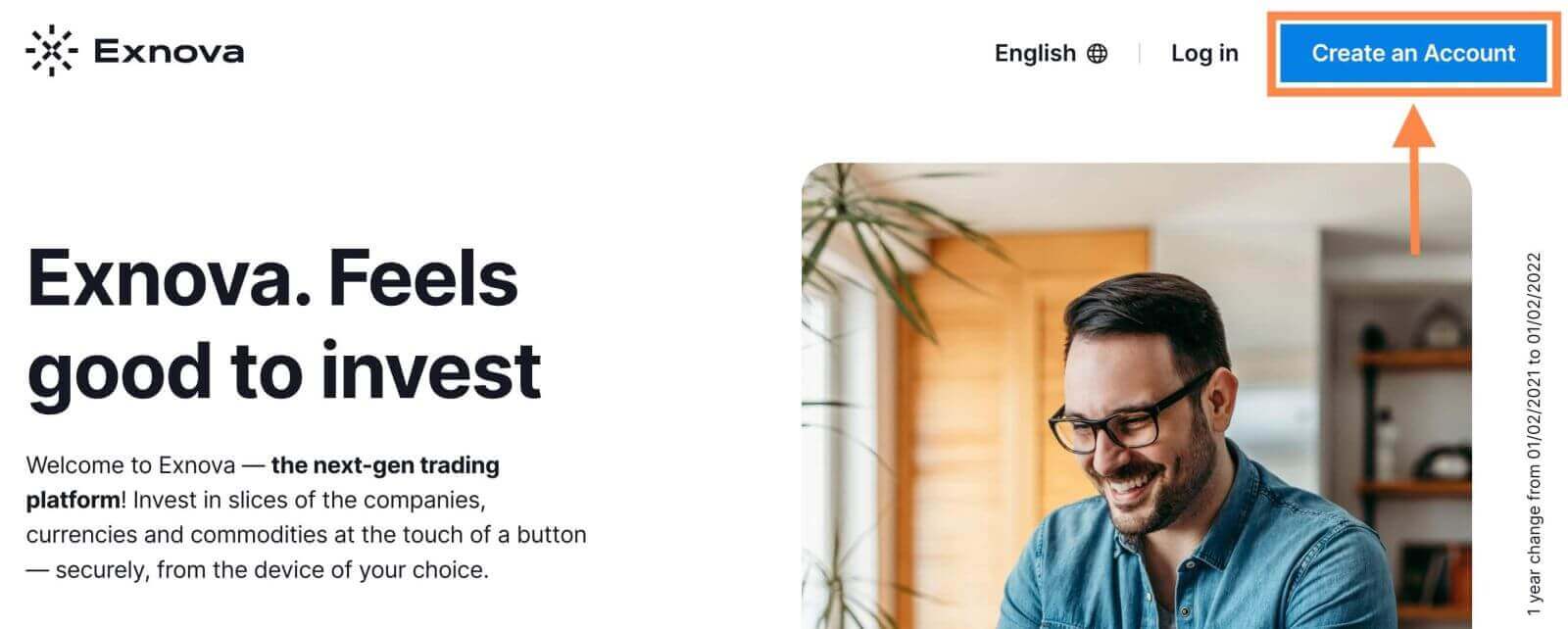 เปิดบัญชีทดลองบน Exnova — การตั้งค่าด่วนและการซื้อขายทดลอง